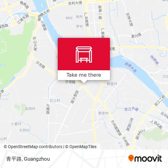 青平路 map