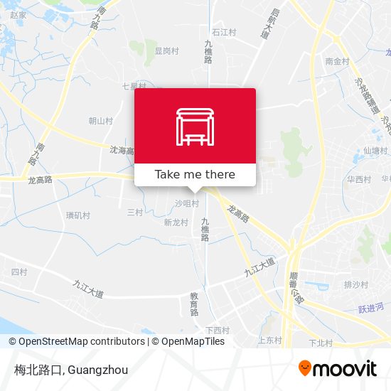 梅北路口 map