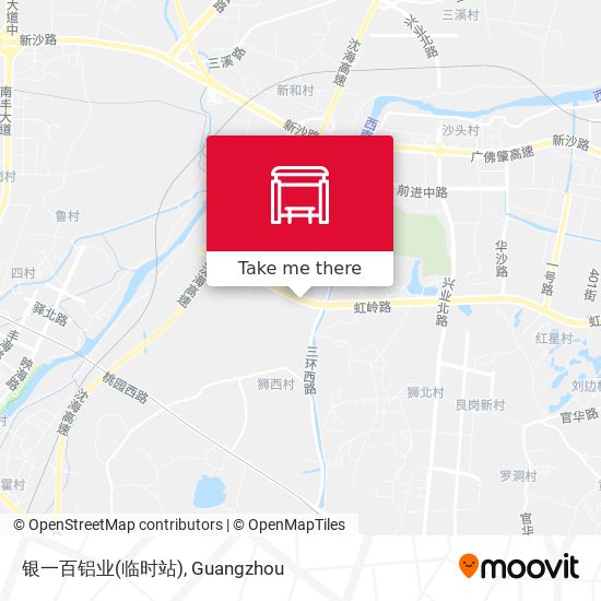 银一百铝业(临时站) map
