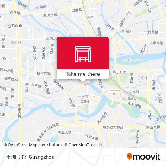 平洲宾馆 map