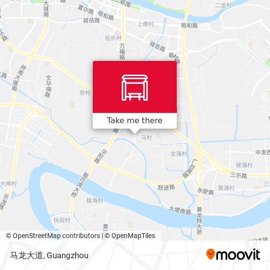 马龙大道 map