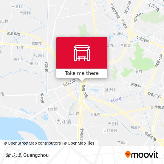 聚龙城 map