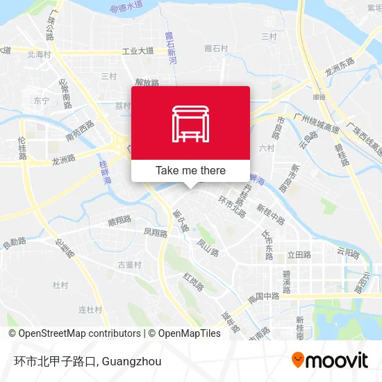 环市北甲子路口 map