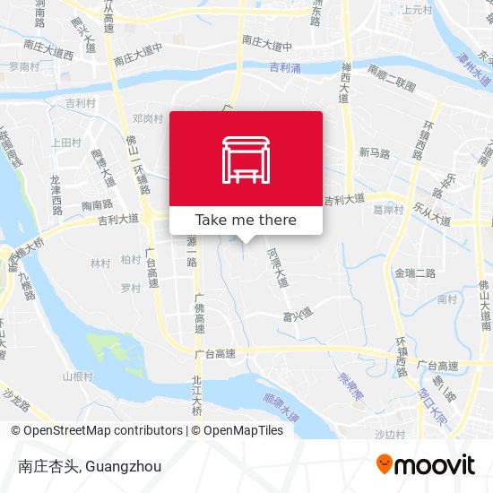 南庄杏头 map