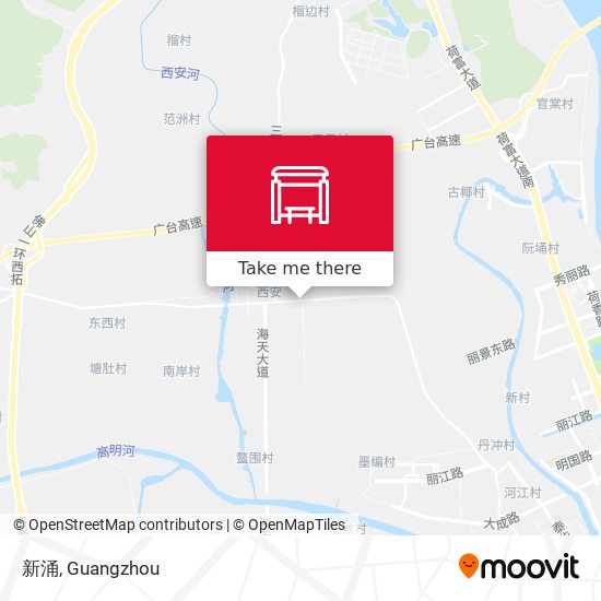 新涌 map