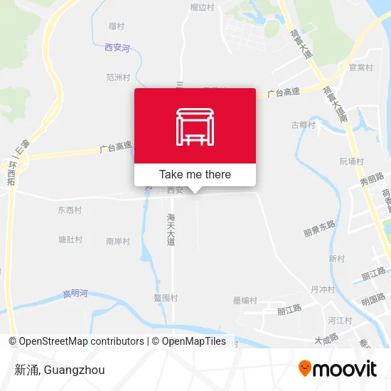 新涌 map