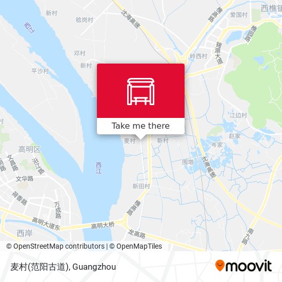麦村(范阳古道) map