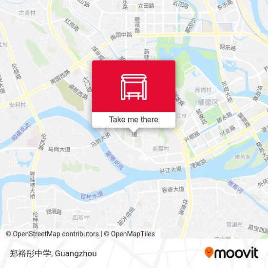 郑裕彤中学 map