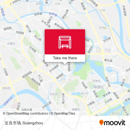 近良市场 map