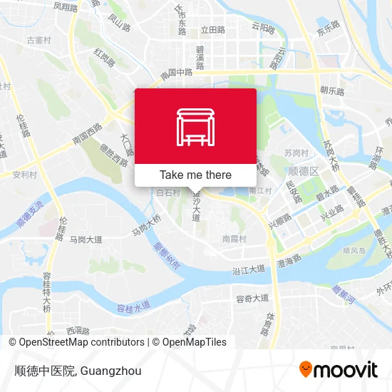 顺德中医院 map