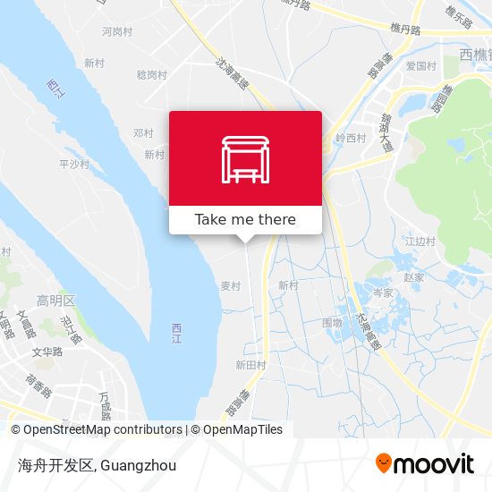 海舟开发区 map
