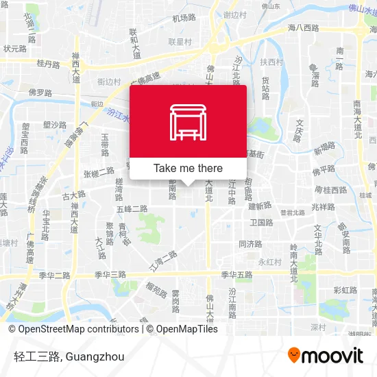 轻工三路 map
