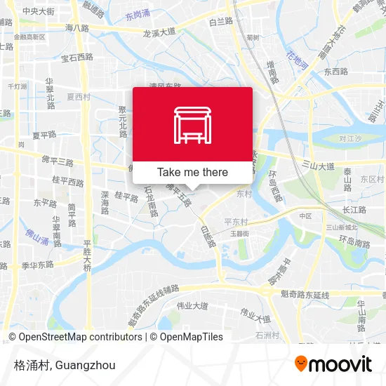 格涌村 map
