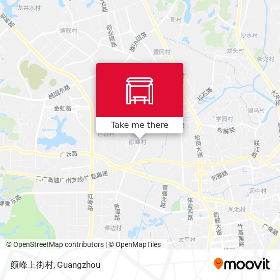 颜峰上街村 map