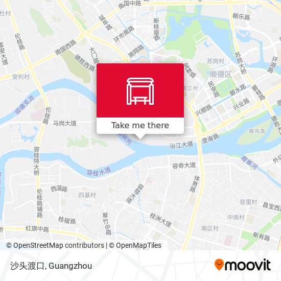 沙头渡口 map