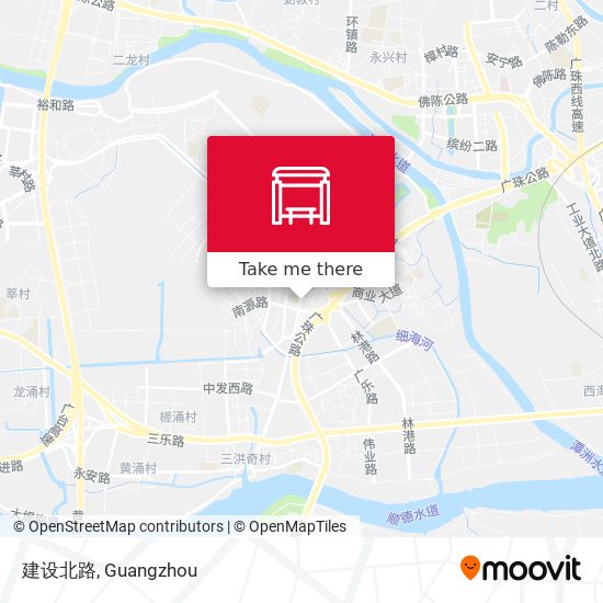 建设北路 map