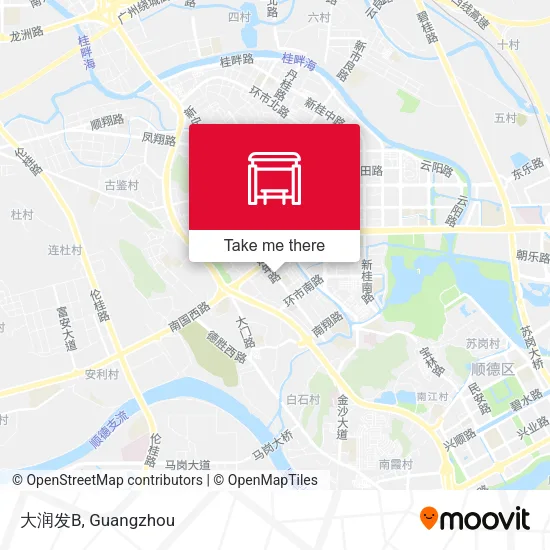 大润发B map