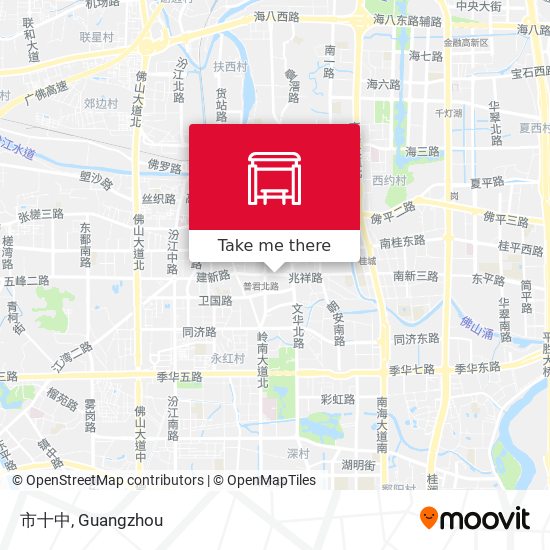 市十中 map