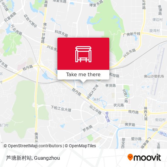 芦塘新村站 map
