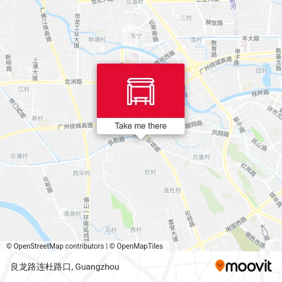 良龙路连杜路口 map