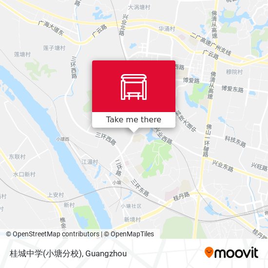 桂城中学(小塘分校) map