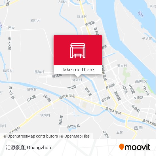 汇源豪庭 map