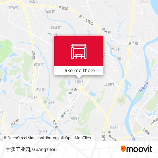 甘蕉工业园 map