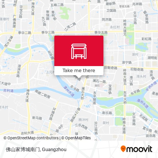 佛山家博城南门 map