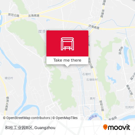和桂工业园B区 map