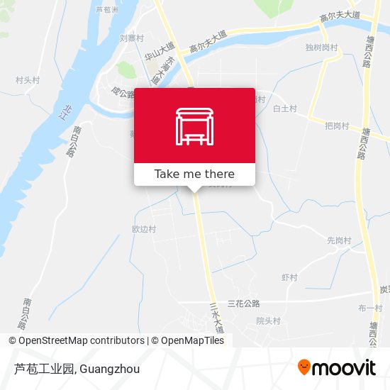 芦苞工业园 map