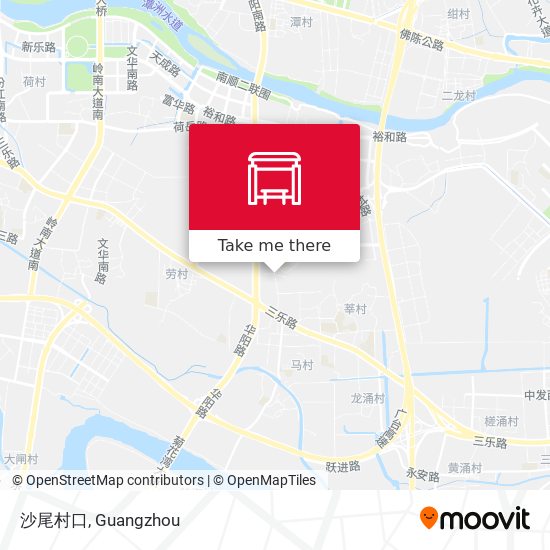 沙尾村口 map