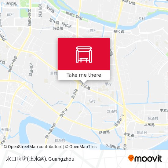 水口牌坊(上水路) map