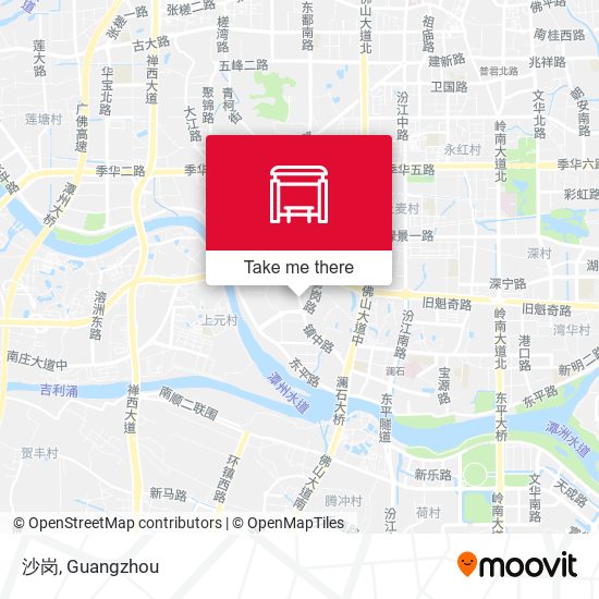 沙岗 map