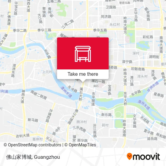 佛山家博城 map