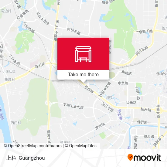 上柏 map