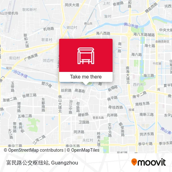 富民路公交枢纽站 map
