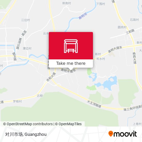 对川市场 map
