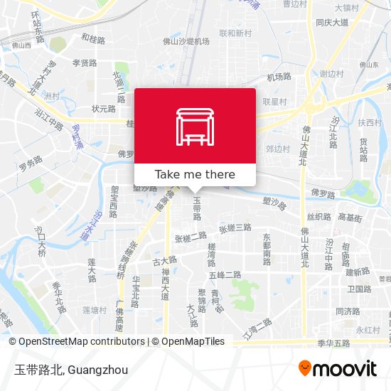 玉带路北 map