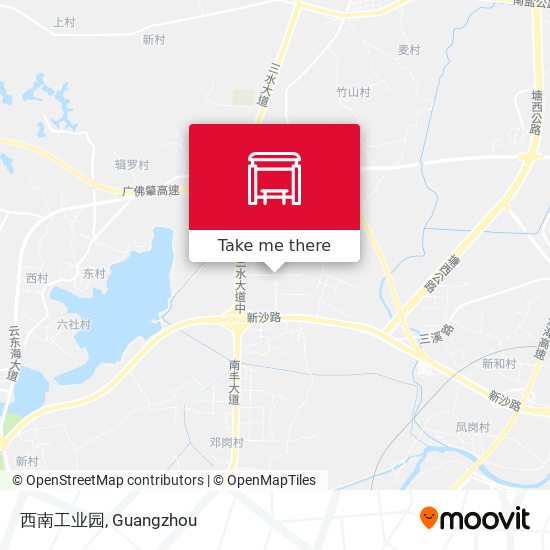 西南工业园 map