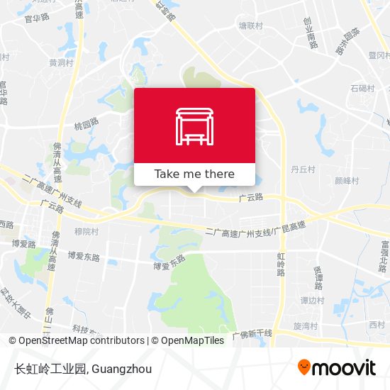 长虹岭工业园 map