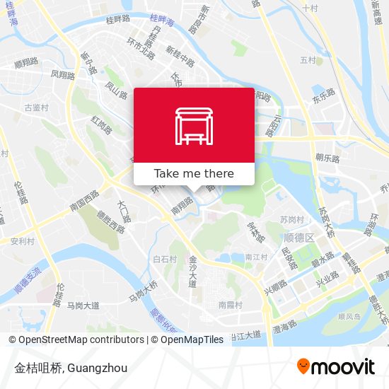 金桔咀桥 map