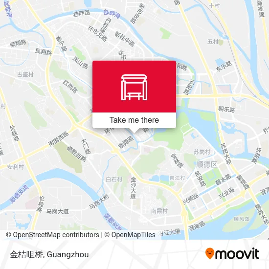 金桔咀桥 map