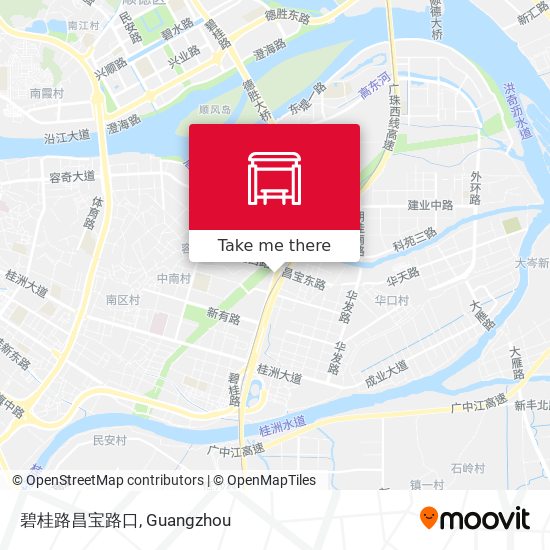碧桂路昌宝路口 map