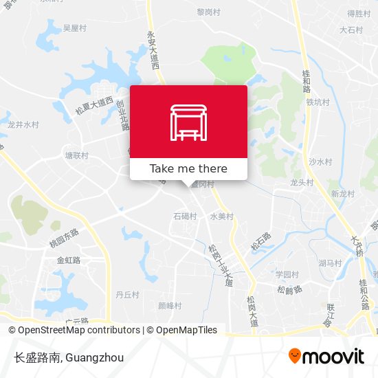 长盛路南 map
