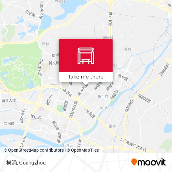 横涌 map