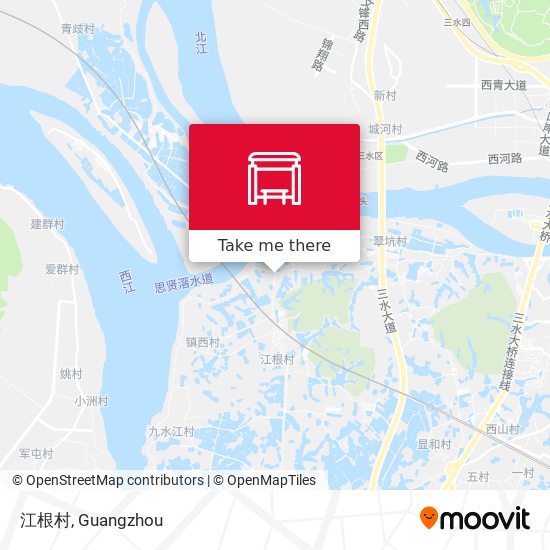 江根村 map