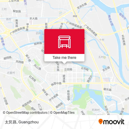 太艮路 map