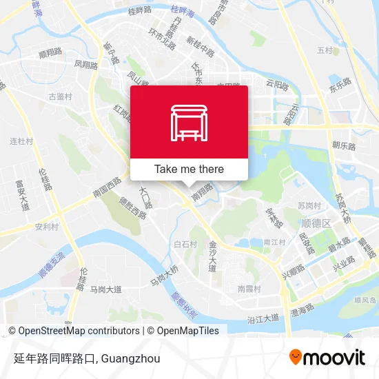 延年路同晖路口 map
