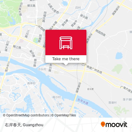 右岸春天 map