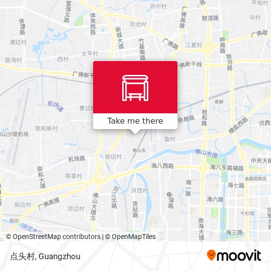 点头村 map